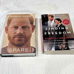 Prince Harry Book Set - Spare and Finding Freedom